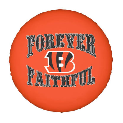 Cincinnati Bengals Printing car spare tire dust protection cover tire protection cover