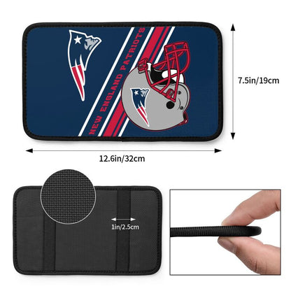 New England Patriots Print armrest protective cover car armrest box cushion