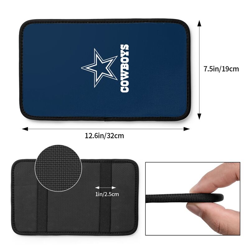Dallas Cowboys Protective pad for armrest box of printing vehicle