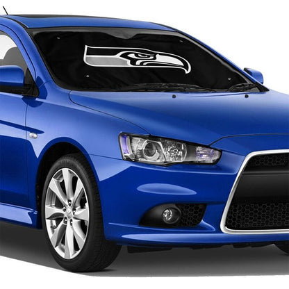 Seattle Seahawks Printed car multi size front windshield sunshade car windshield sunshade
