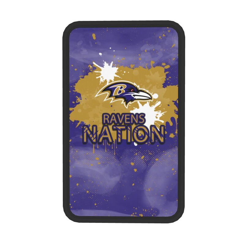 Baltimore Ravens print car center console armrest pad Car armrest box protective cover