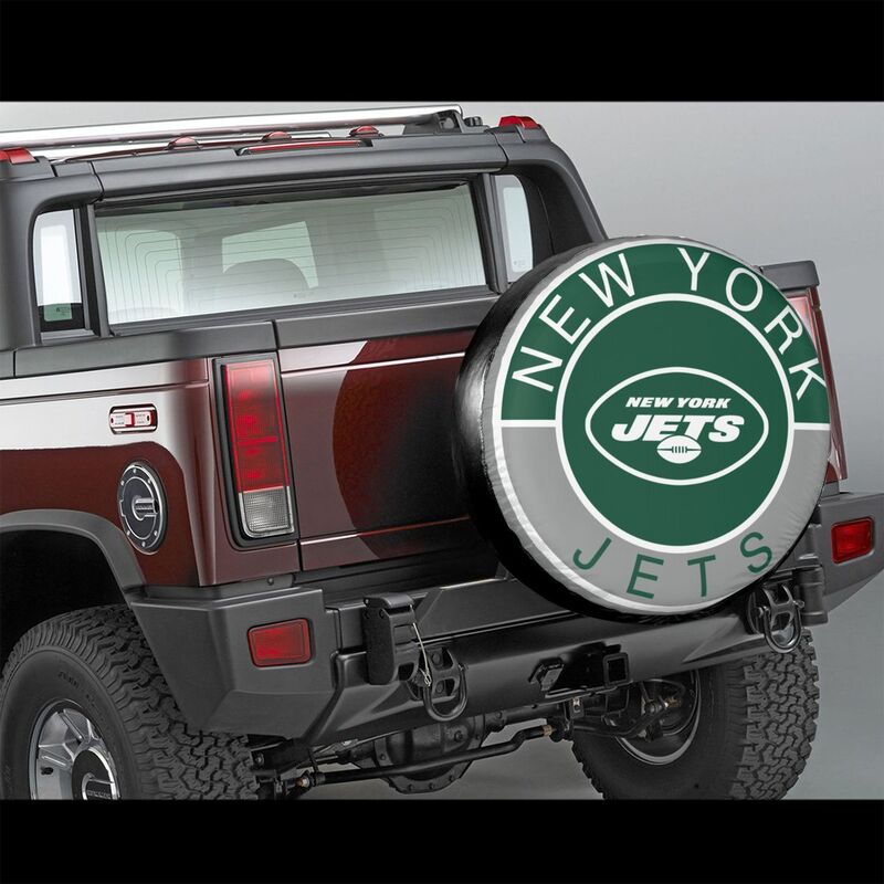 New York Jets Printed tire protection cover car spare tire dust protection covers