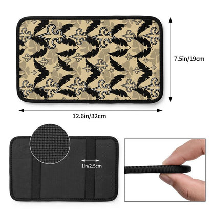 New Orleans Saints printing Center console armrest pad car armrest protective cover car