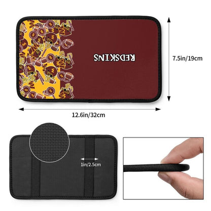 Washington Redskins print Car center console armrest pad car armrest protective cover