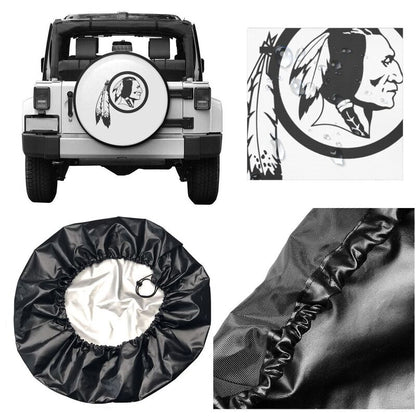Washington Redskins Printing tire protection cover car sun protection tire protection covers
