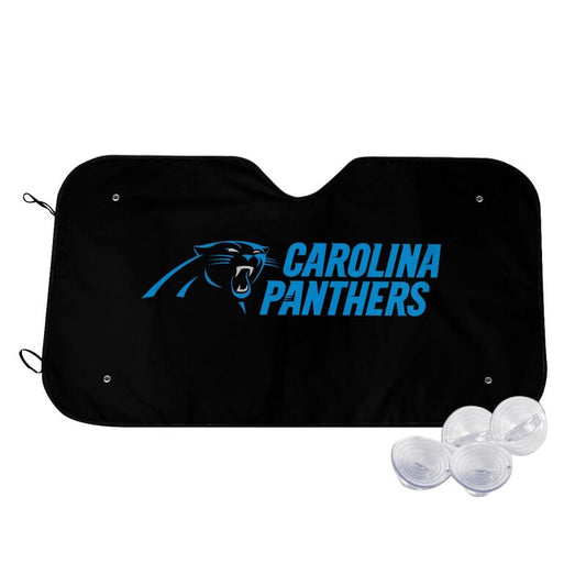 Carolina Panthers 2 Print Car windshield sunshades suitable for front Car windshield sunshades