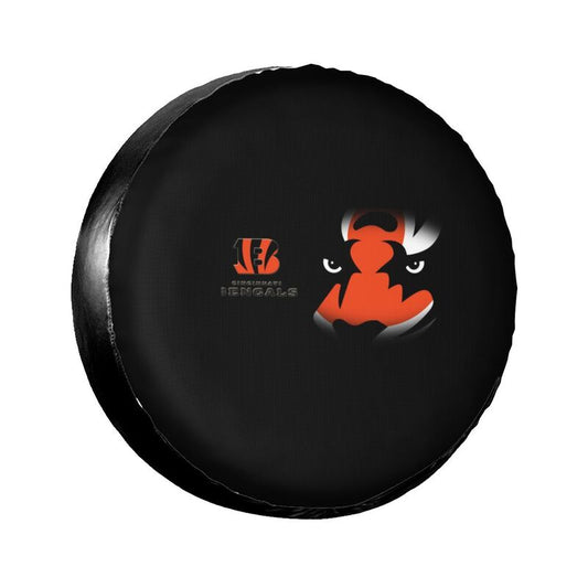 Cincinnati Bengals Printing tire protection cover car sun protection tire protection covers