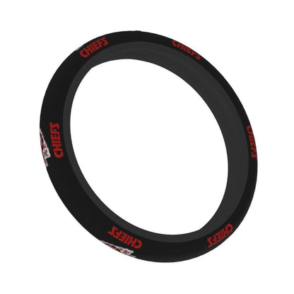 Kansas City Chiefs 1 Printed car anti-skid cover elastic steering wheel cover