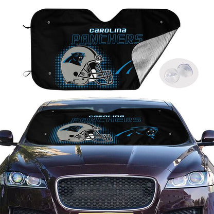 Carolina Panthers Printing Car windshield sunshades is suitable car front windshield sunshades