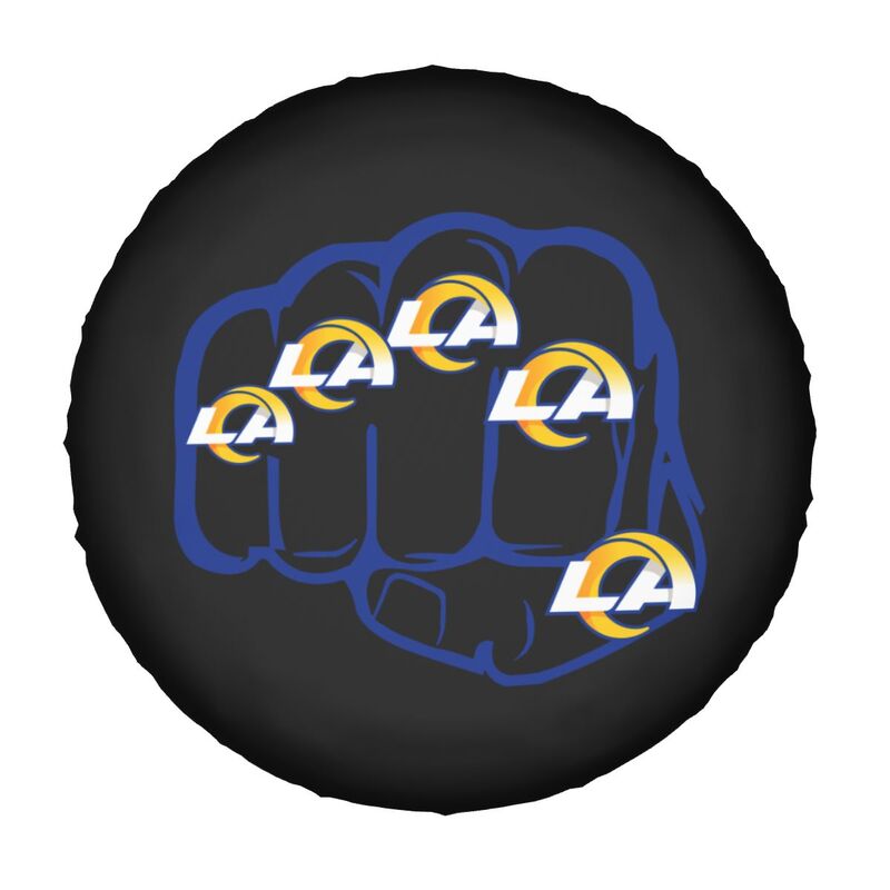 Los Angeles Rams Print tire protection cover car spare tire dust protection covers