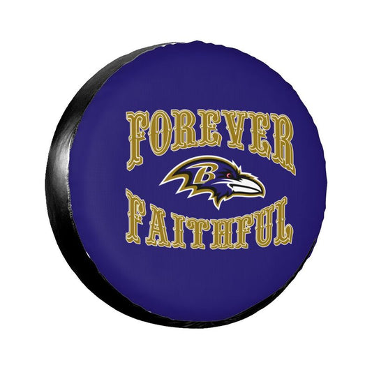 Baltimore Ravens Printing car spare tire dust protection cover tire protection cover