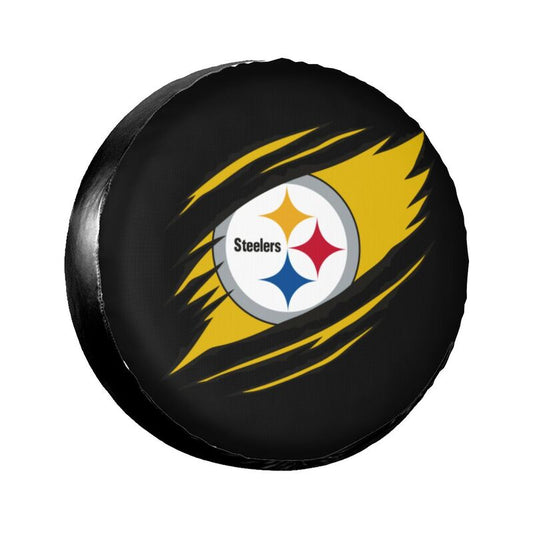Pittsburgh Steelers 3 car dustproof sunscreen tyre protective cover Tyre protective cover