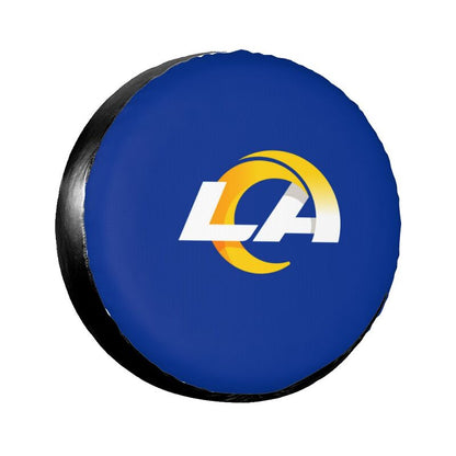 Los Angeles Rams 4 Tyre protective cover car dustproof sunscreen tyre protective cover