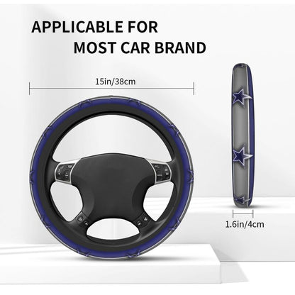 Dallas Cowboys 1 Printed car anti-skid cover elastic steering wheel cover