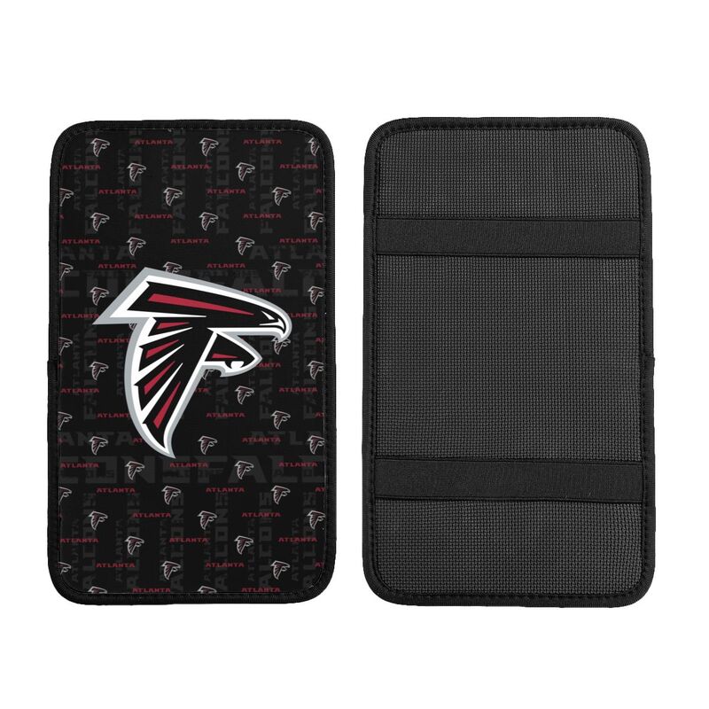 Atlanta Falcons printed Car handrail cushion Personalized car armrest cover