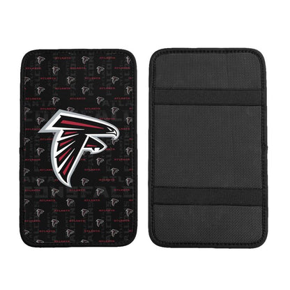 Atlanta Falcons printed Car handrail cushion Personalized car armrest cover