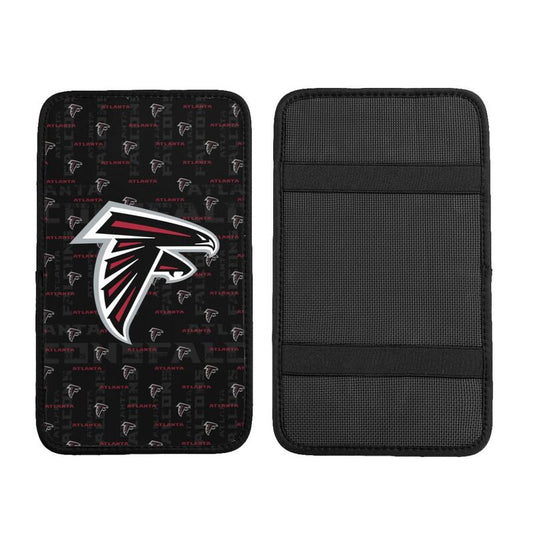 Atlanta Falcons printed Car handrail cushion Personalized car armrest cover
