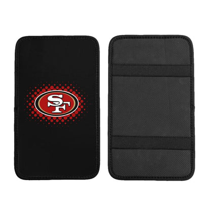 San Francisco 49ers Printed car armrest box cushion armrest protective cover