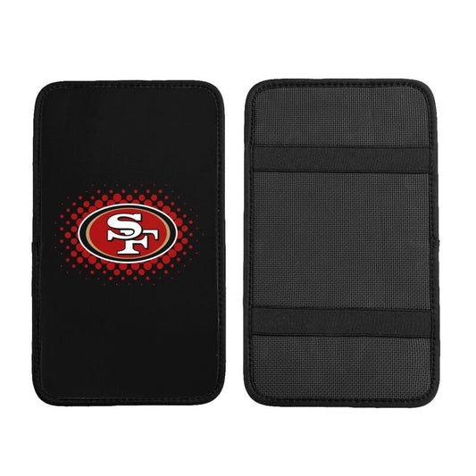 San Francisco 49ers Printed car armrest box cushion armrest protective cover