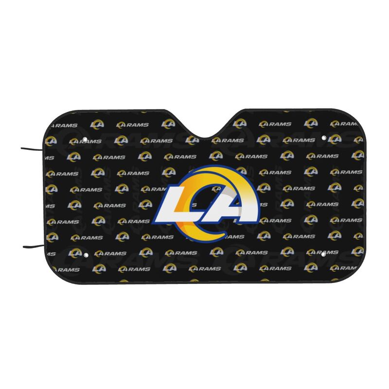 Los Angeles Rams Printed is suitable for front Car windshield sunshades Car windshield sunshades