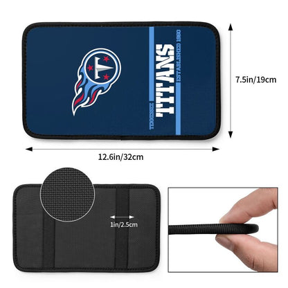 Tennessee Titans Printed car armrest box pad Protective pad