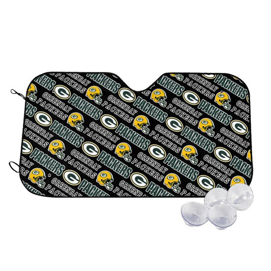 Green Bay Packers Printed suitable for front Car windshield sunshades Car windshield sunshades