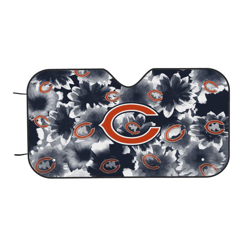 Chicago Bears Printed multi size car front windshield sunshade car windshield sunshade