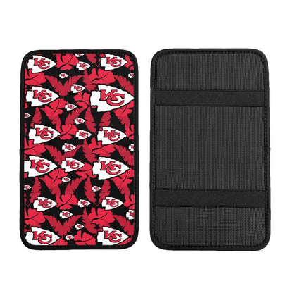 Kansas City Chiefs printing Center console armrest pad car armrest protective cover car