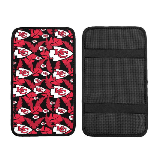 Kansas City Chiefs printing Center console armrest pad car armrest protective cover car