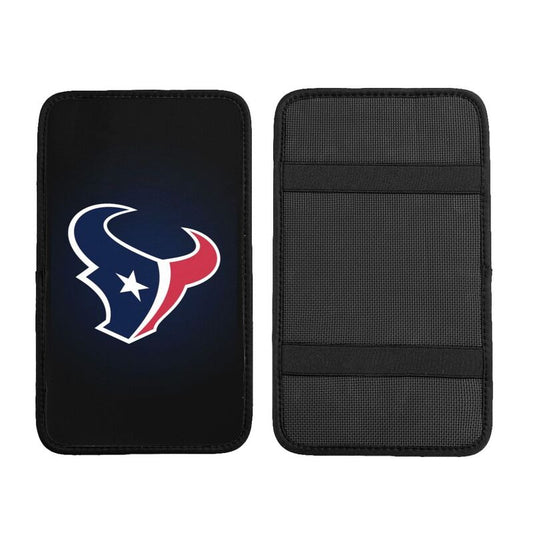Car armrest box pad Houston Texans3 Printed central armrest box pad anti slip pad