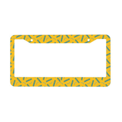 San Diego Chargers Print front rear license plate holder circular hole license plate holder (one pair)