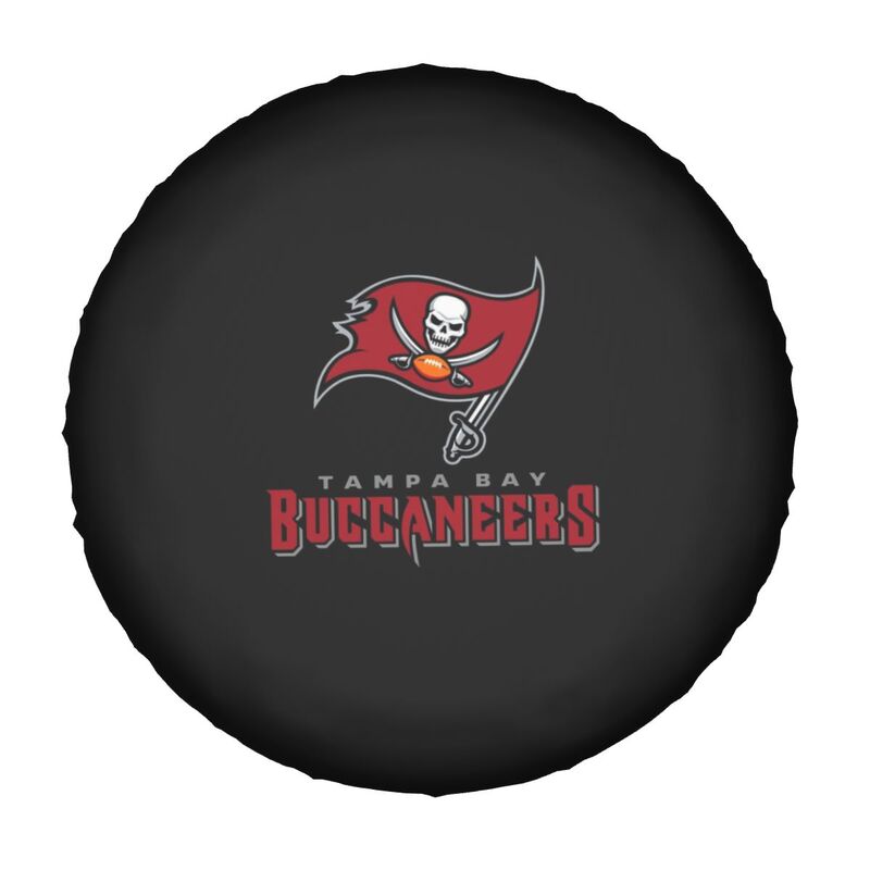 Tampa Bay Buccaneers 5 Printing tire protection cover car sun protection tire protection covers