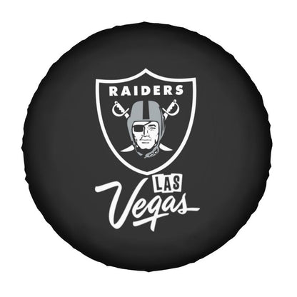 Las Vegas Raiders 4 car dustproof sunscreen tyre protective cover Tyre protective cover