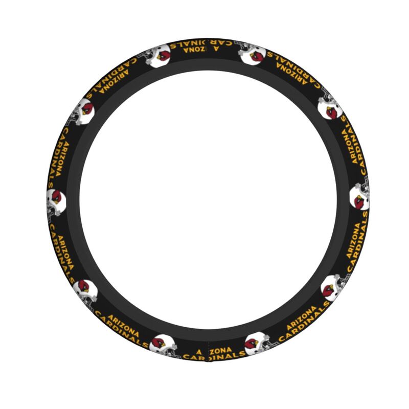 Arizona Cardinals Printed car protective cover elastic steering wheel cover