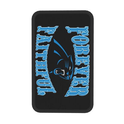 Carolina Panthers Print car armrest box cover armrest protective cover