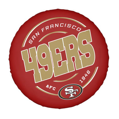 San Francisco 49ers Printing car tire protection cover car spare tire dust protection cover