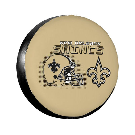 New Orleans Saints Print car tire protection cover car spare tire dust protection covers