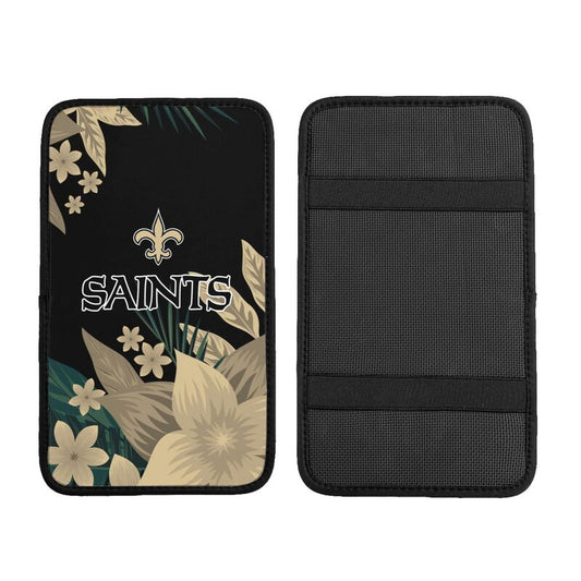 New Orleans Saints Car armrest box protective cover car center console armrest pad