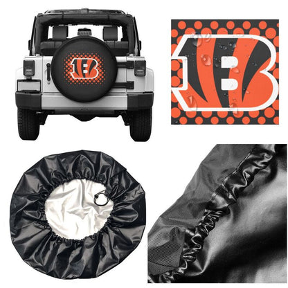 Cincinnati Bengals Printing tire protection cover car sun protection tire protection cover