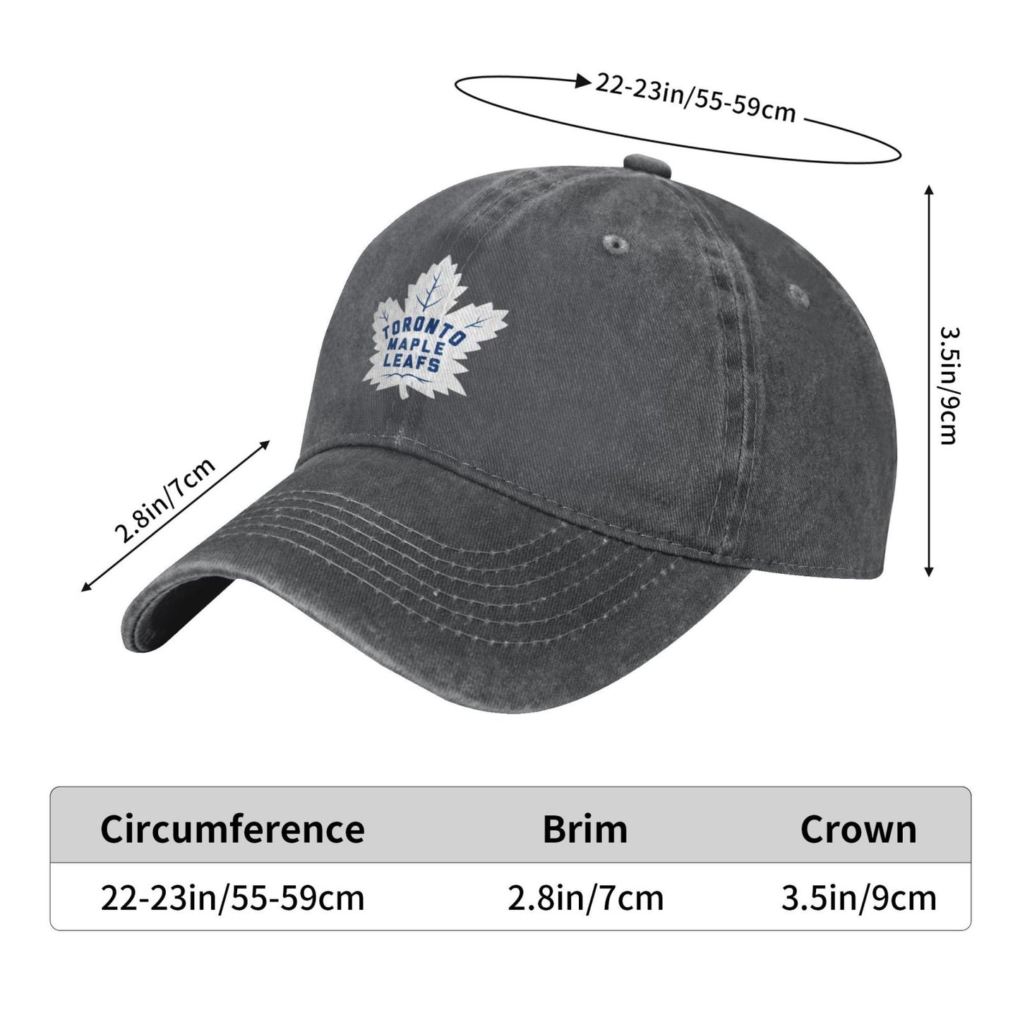 Toronto Maple Leafs Printed unisex baseball cap adjustable cap outdoor sun hats trucker hat