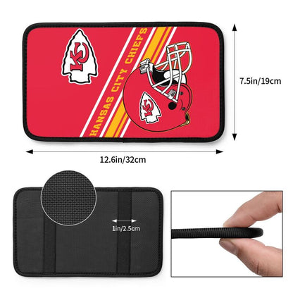 Kansas City Chiefs Print armrest protective cover car armrest box cushion