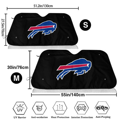 Buffalo Bills Printing suitable for front Car windshield sunshades Car windshield sunshades
