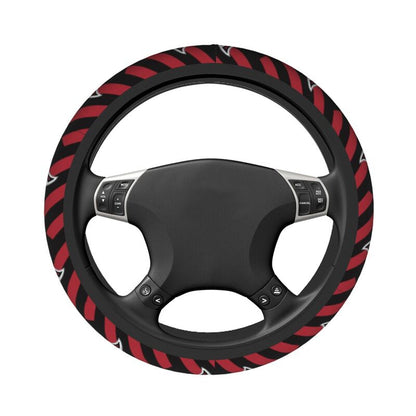 Atlanta Falcons 2 Printed breathable elastic steering wheel cover anti slip cover