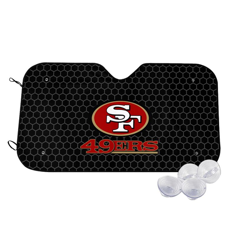San Francisco 49ers Printed is suitable front Car windshield sunshades Car windshield sunshades