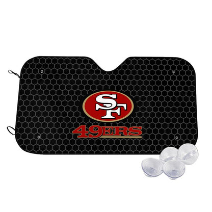 San Francisco 49ers Printed is suitable front Car windshield sunshades Car windshield sunshades