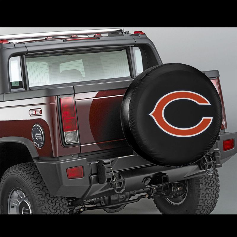 Chicago Bears2 Car tire protection cover spare tire waterproof and dustproof cover