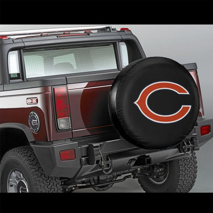 Chicago Bears2 Car tire protection cover spare tire waterproof and dustproof cover