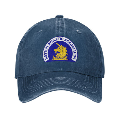 Boston Athletic Association Printed unisex baseball cap adjustable cap outdoor sunshade trucker hat