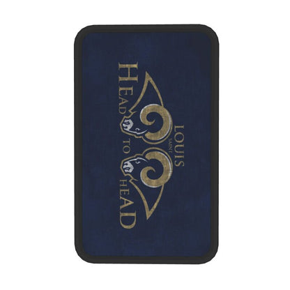 Los Angeles Rams1 Printed car armrest box pad anti-abrasion pad