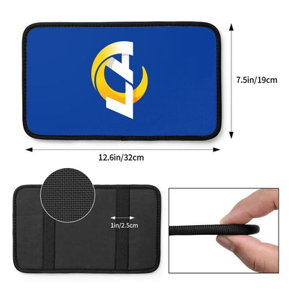 Los Angeles Rams3 Printed car armrest box pad anti-abrasion pad